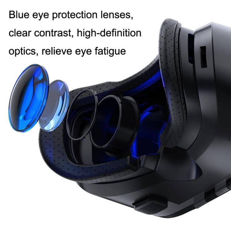 VR Shinecon G02ED zwart – lensdetail