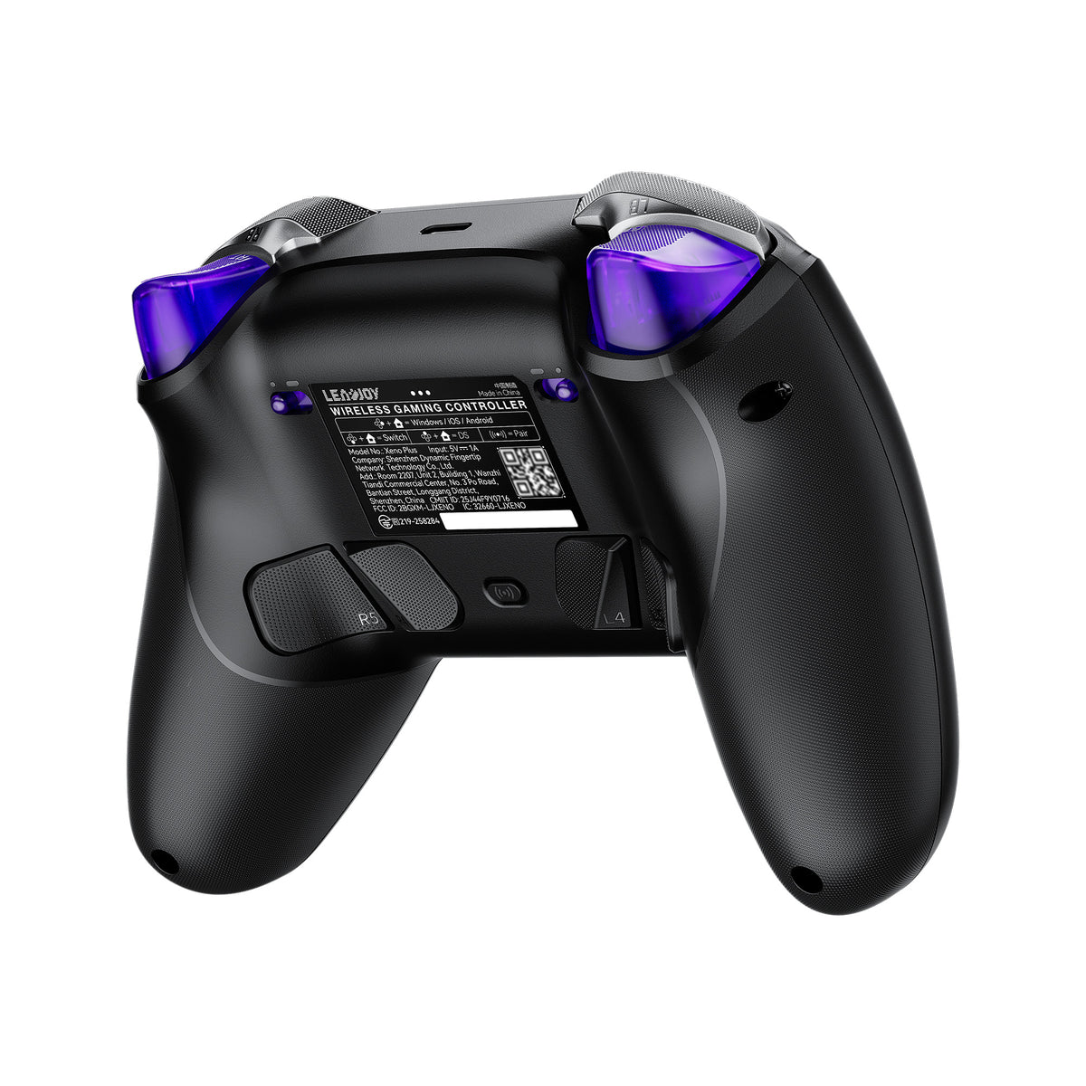 LeadJoy Xeno Plus zwarte controller achteraanzicht