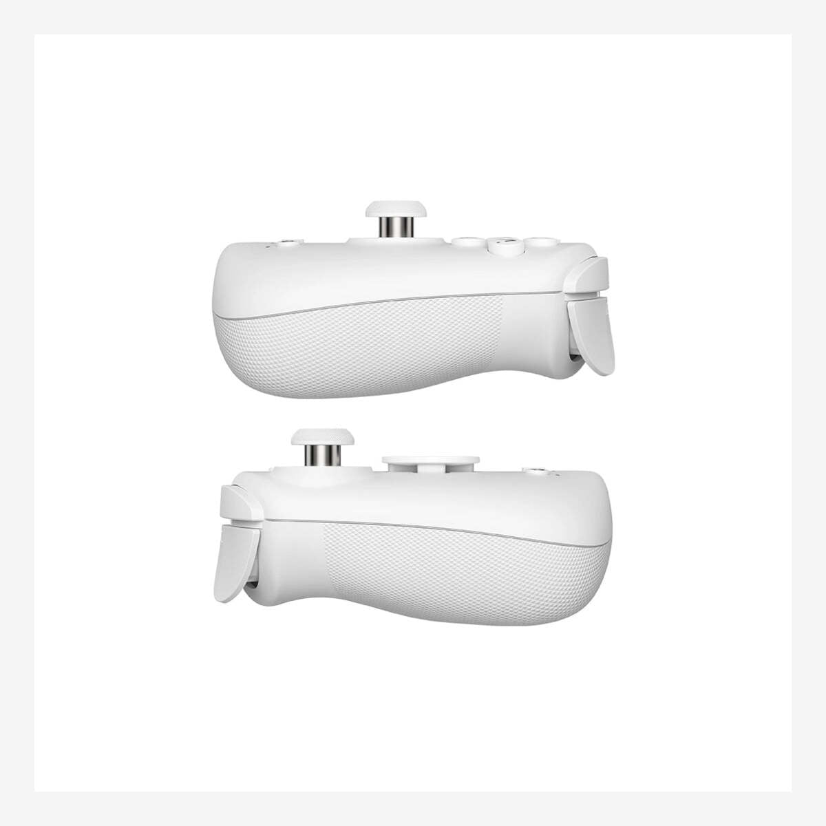 Mobapad M6 HD witte Joy-Con-controller zijaanzichten