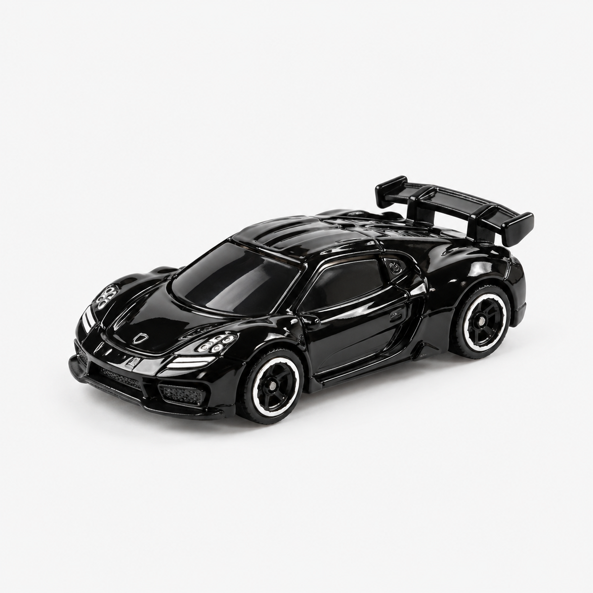 YECAO Mini Alloy RC raceauto | 1:64 | Zwart