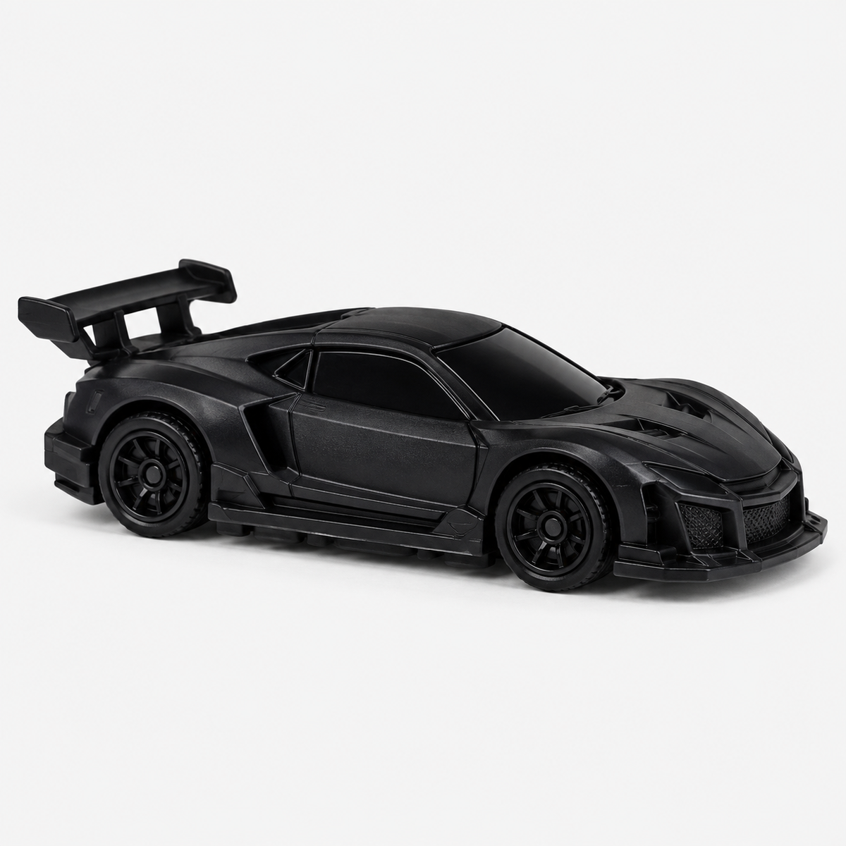 Zwarte RC Racing drift auto