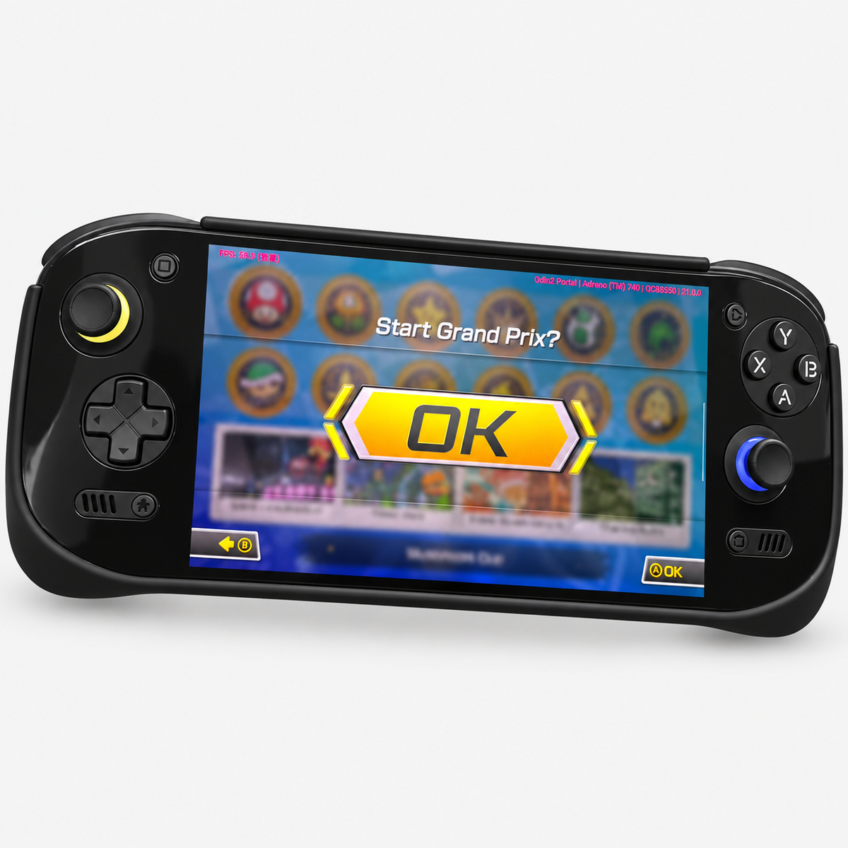 AYN Odin2 Portal Handheld | Android | Zwart – productfoto 3