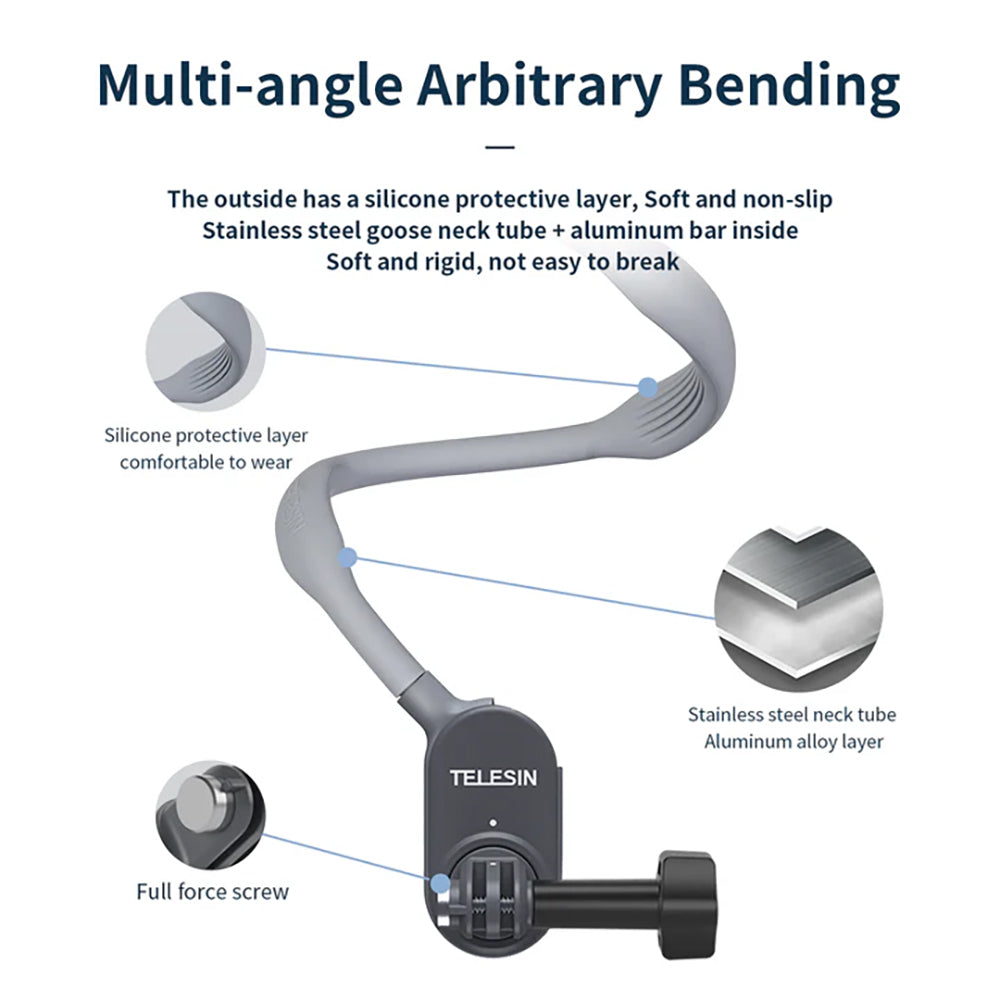 Neck mount nekbevestiging magnetisch voor GoPro
