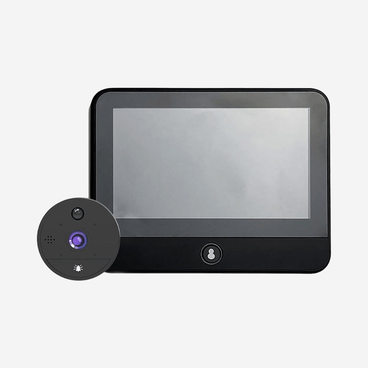 Video Deurbel Camera - WiFi Draadloze Deurbel - 4.3" IPS Display - Bewegingsdetectie - IR Nachtzicht