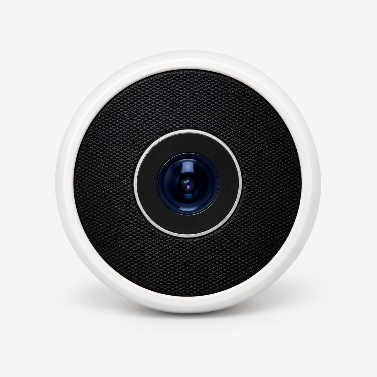 Witte ronde Smart Window Camera, camerazijde