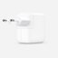 USB-C Lichtnetadapter 35W | Twee poorten | Wit | Extra aanzicht 3
