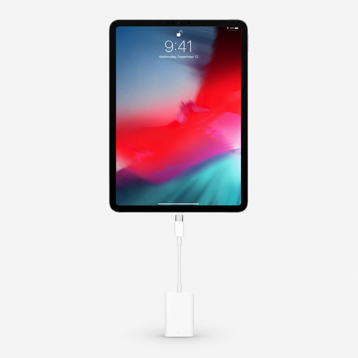 USB-C SD-kaartlezer | Wit | Extra aanzicht 3