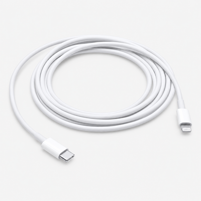 USB-C naar Lightning Oplaadkabel | 2 meter | Wit