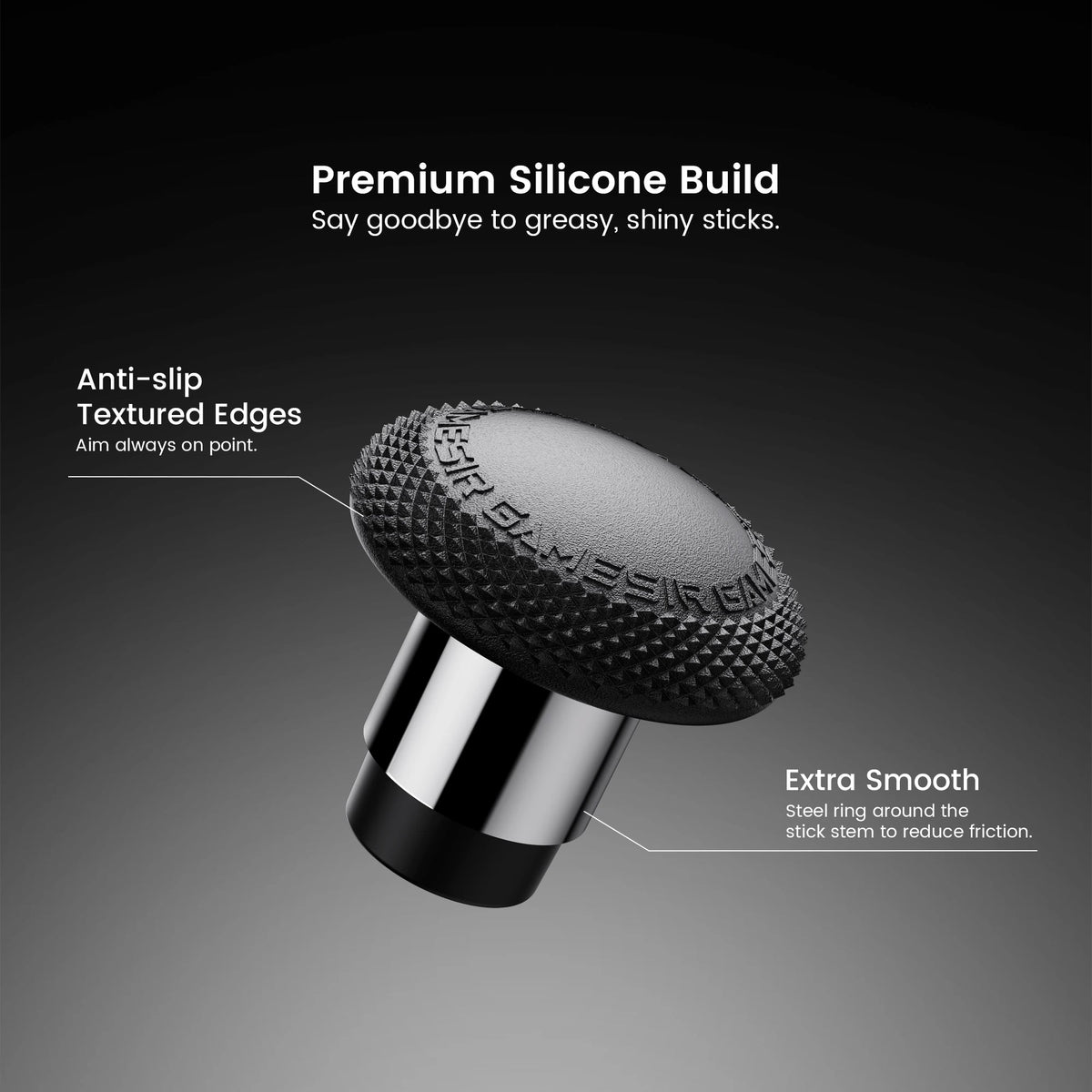 GameSir AC28 thumbstick dop detail