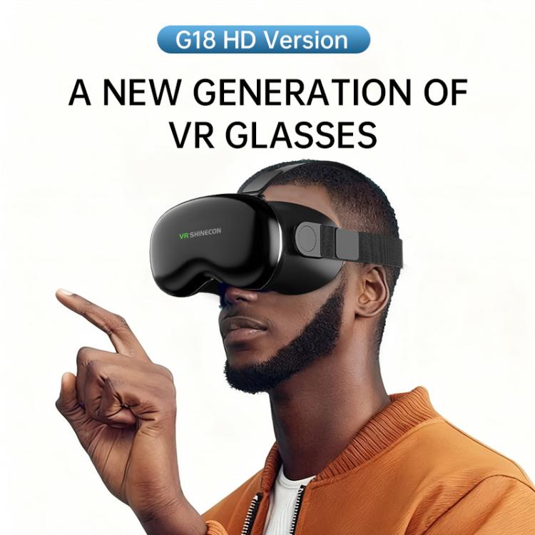 VR Shinecon G18 zwart – in gebruik
