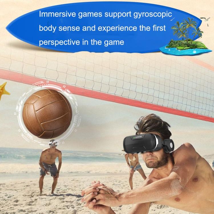 VR Shinecon G02ED zwart – in gebruik