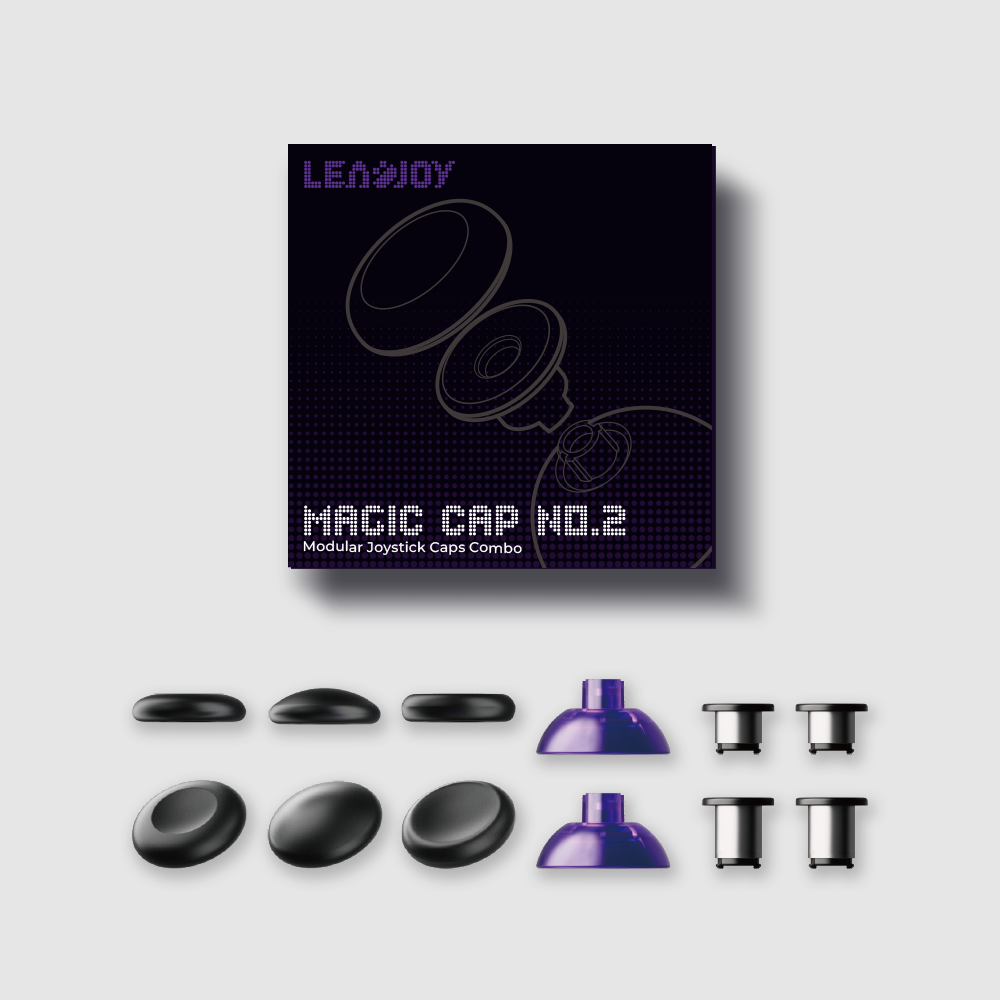 LeadJoy Magic Cap No. 2 set met verpakking en onderdelen