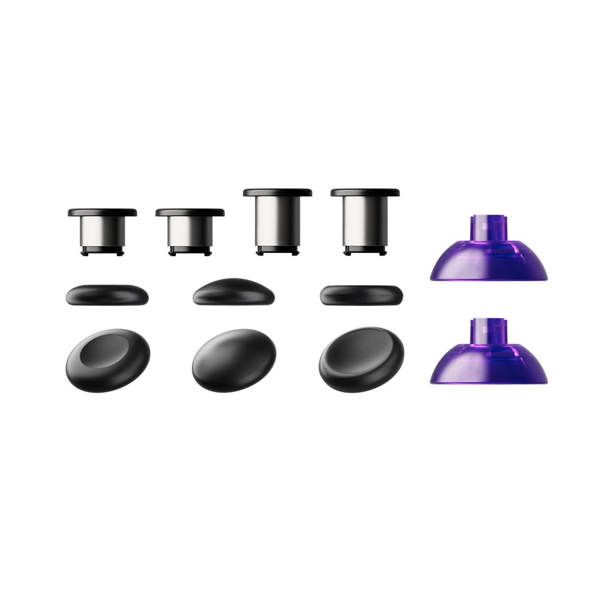 LeadJoy Magic Cap No. 2 complete set zwarte joystickdoppen