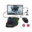 Gamwing X8 gamingbundel met toetsenbord, muis en converter