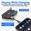 Gamwing MIX SE converter, aangesloten op smartphone