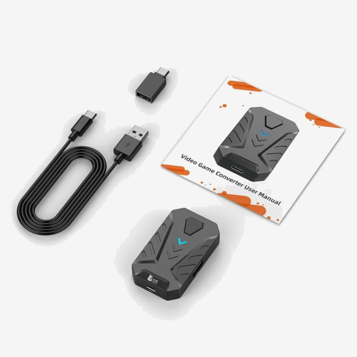 Gamwing MIX Master converter met kabel en handleiding