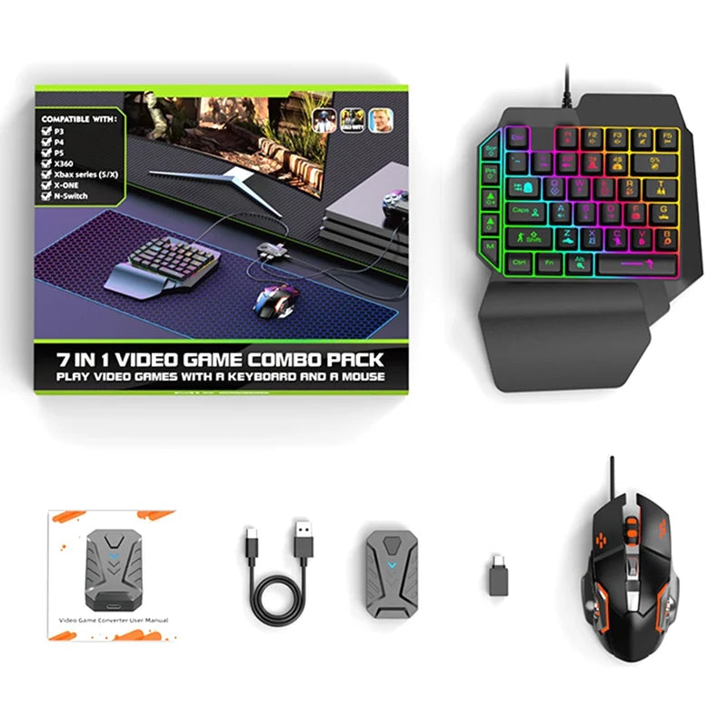 Gamwing MIX Master 7 in 1 bundel – aanzicht 1