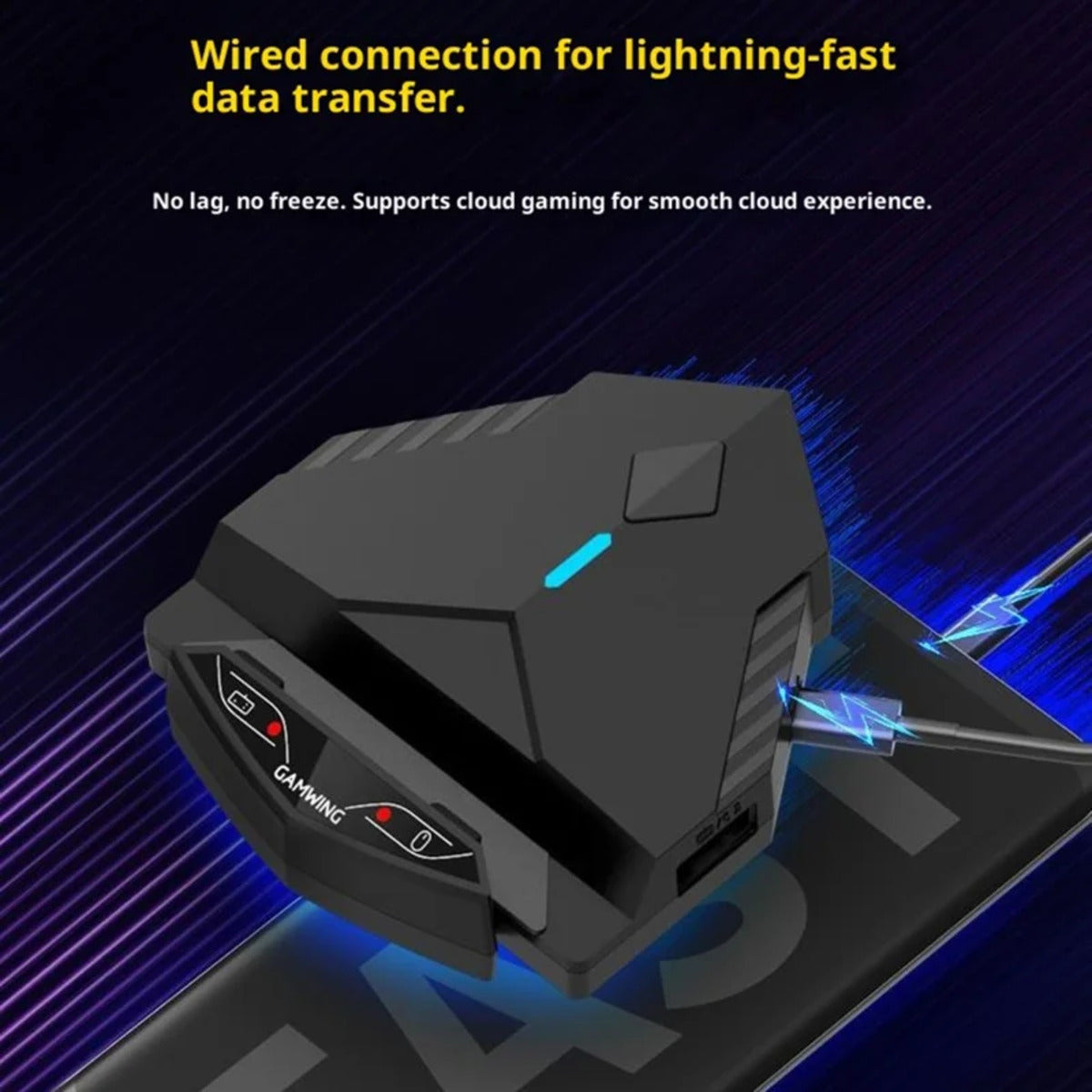 Gamwing Lingzha 2 Pro converter met bedrade aansluiting