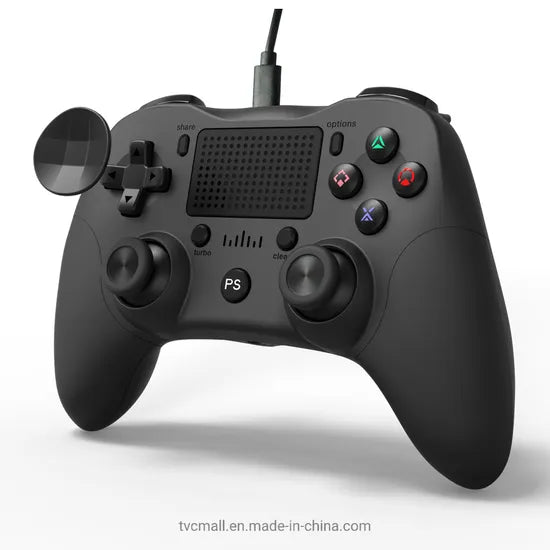 MINGPIN P912W bedrade gamecontroller zwart – vooraanzicht