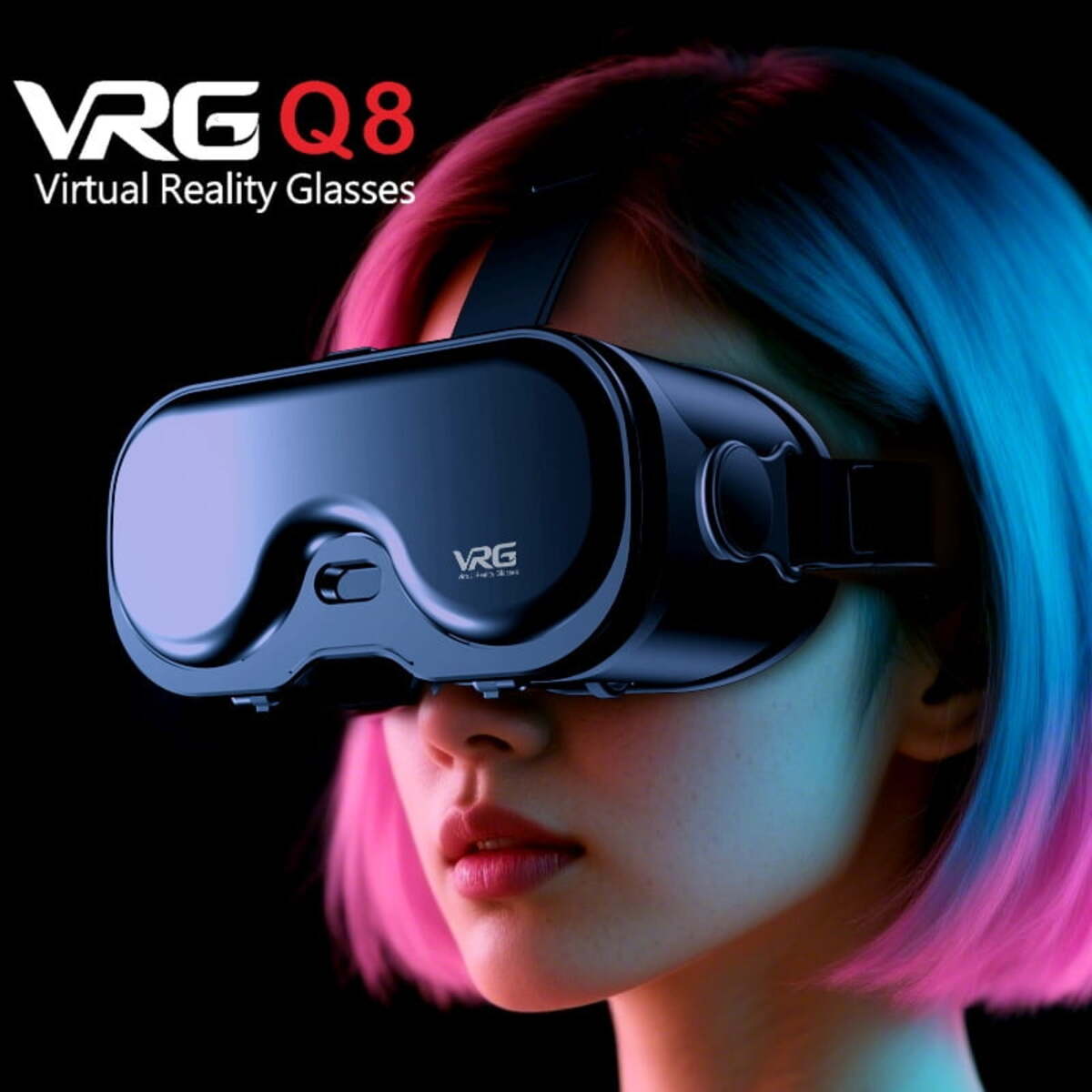 VRG Pro Q8 VR bril zwart – gebruikssituatie
