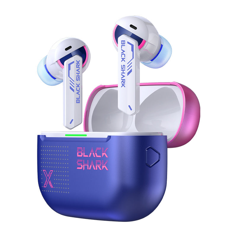 Black Shark draadloze gaming oordopjes roze – productfoto leverancier