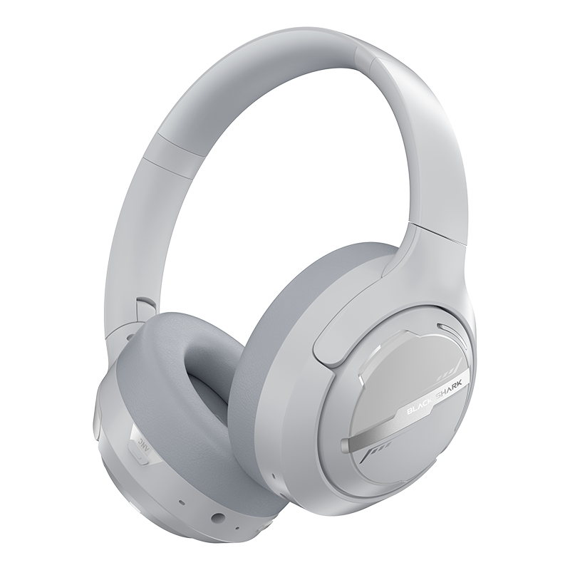 Black Shark Fengming over-ear gaming headset zilver – officiële productfoto