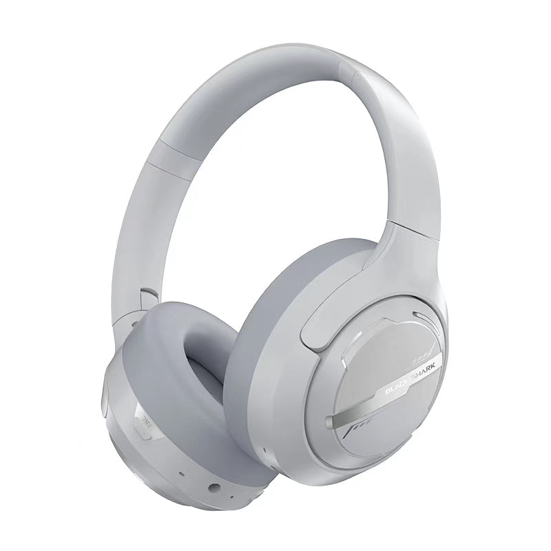 Black Shark over ear gaming headset zilver – productfoto leverancier
