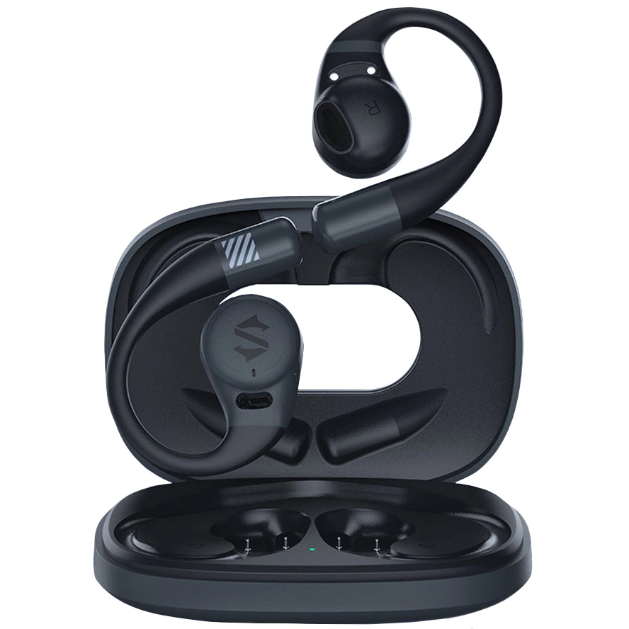 Black Shark OWS BS-T17 open-ear oordopjes zwart – productaanzicht 1