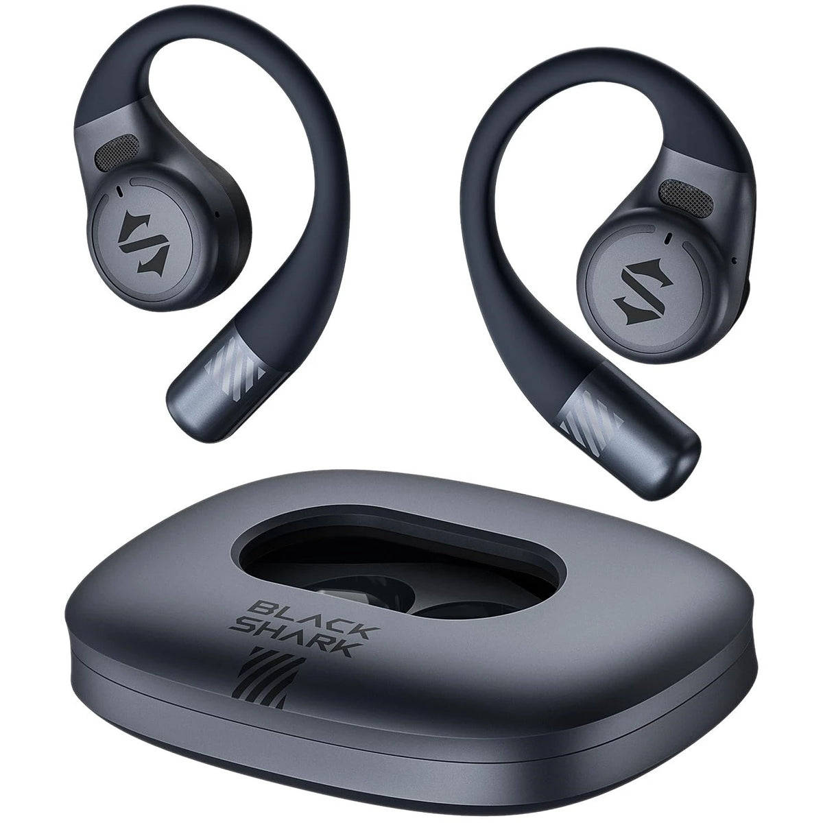 Black Shark OWS BS-T17 open-ear oordopjes zwart – productaanzicht 3