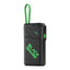Black Shark 55 W powerbank met kabel 20000 mAh groen – productfoto leverancier