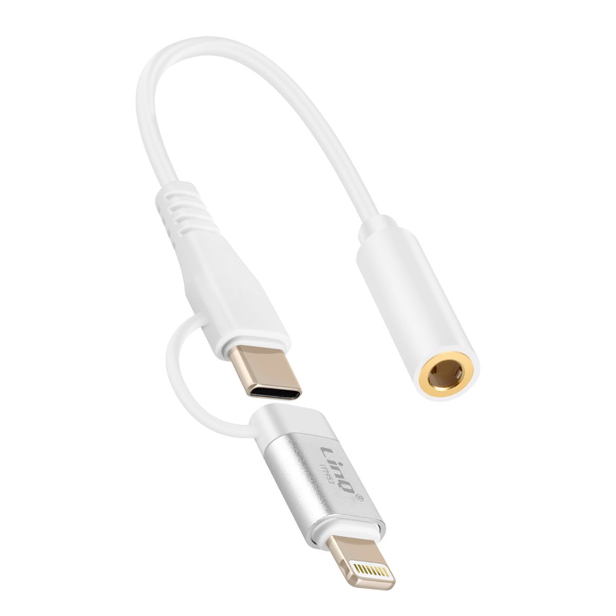 Audiokabelset voor VR-headset – USB-C- en Lightning-adapter