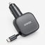 Anker Nano Autolader met Uittrekbare USB-C Kabel | 75W