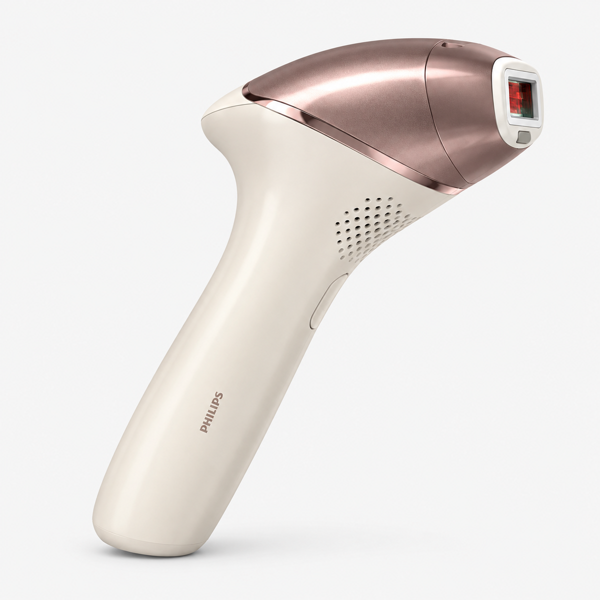 Philips SenseIQ IPL apparaat in wit en rosé