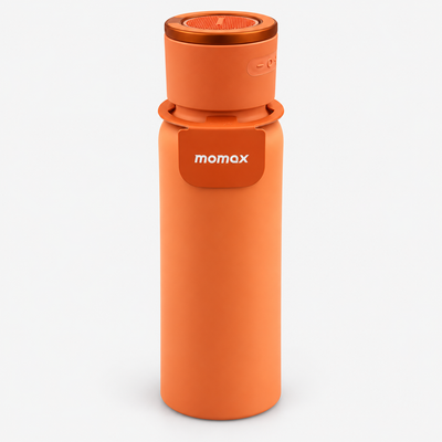 Momax 1-Vibe speakerfles in oranje