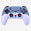 Tweekleurige gamecontroller blauwgrijs – voorkant