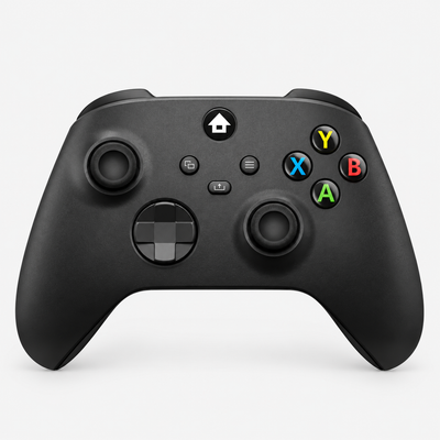 Merkloze gamecontroller Zwart