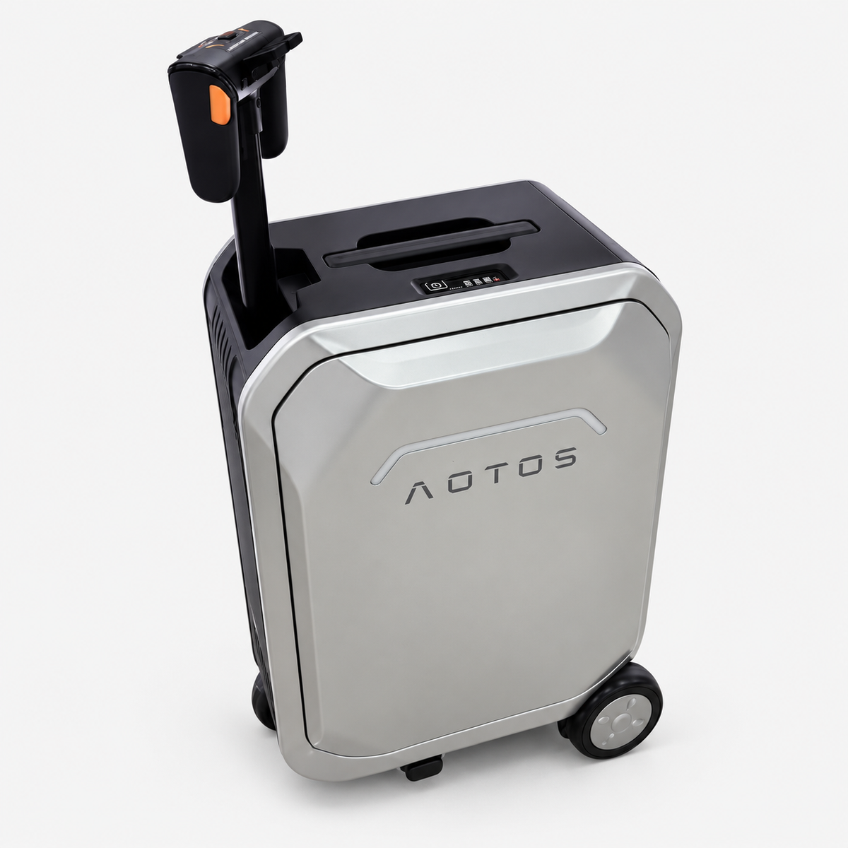 AOTOS L2 Elektrische Rijkoffer | 31 liter | Grijs – productfoto 3