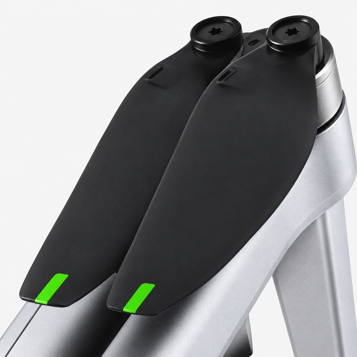 P31 Pro detail van de ingeklapte propellers.