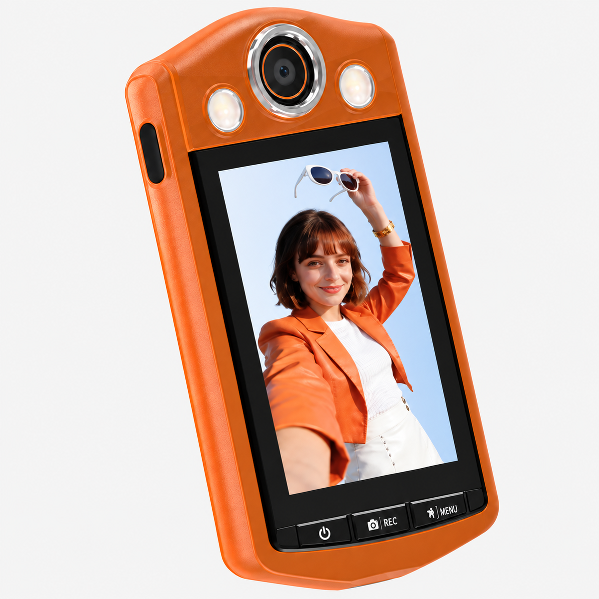 VS3 Oranje productfoto 2 met originele merk- en modelopdruk