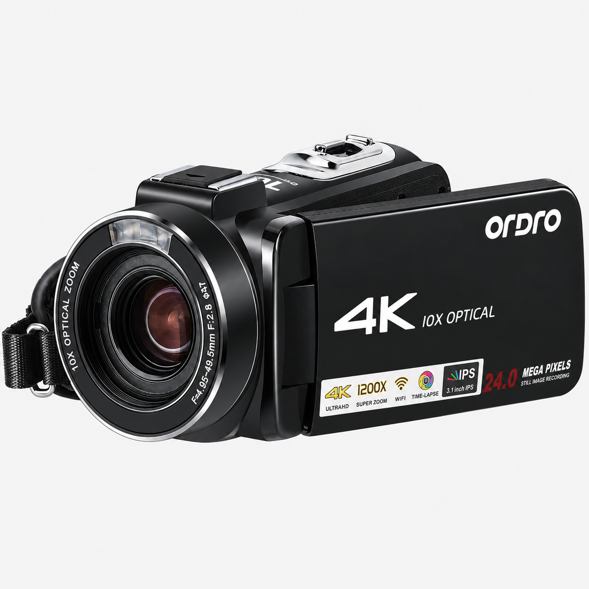 AC7 Zwart productfoto 2 met originele merk- en modelopdruk