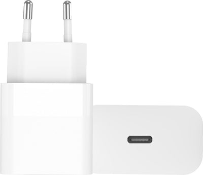 USB-C Adapteren Snellader 20W voor iPhone, iPad en Andere Apparaten