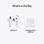 Air Pods 4 Draadloze Oordopjes met Noise Cancelling, USB-C en Spatial Audio