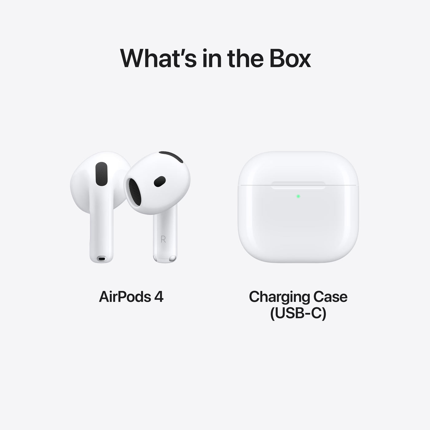 Air Pods 4 Draadloze Oordopjes met Noise Cancelling, USB-C en Spatial Audio
