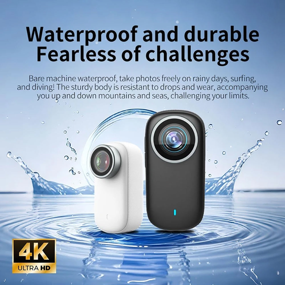 4K Mini WiFi Action Camera M11 – Draagbare POV Bodycam – Waterproof & WiFi – wit