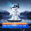 Robot Wifi 5MP Indoor Beveiligingscamera met Nachtzicht, Auto Tracking & Babyfoonfunctie