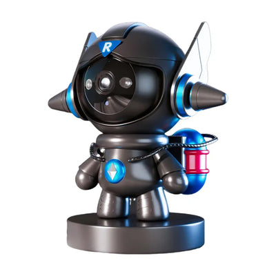 Indoor WiFi Robotcamera 1080P met Nachtzicht, Bewegingsdetectie en 2‑weg Audio