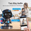 Indoor WiFi Robotcamera 1080P met Nachtzicht, Bewegingsdetectie en 2‑weg Audio