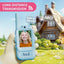 Kinder video‑walkie‑talkies – 2‑pack, lange afstand, met camera, ideaal voor kinderen van 3–12 jaar, perfect voor binnen- en buitenspelen