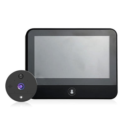 Video Deurbel Camera - WiFi Draadloze Deurbel - 4.3" IPS Display - Bewegingsdetectie - IR Nachtzicht