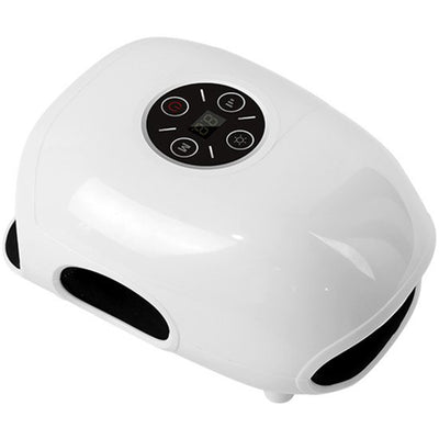 Elektrisch Handmassageapparaat - Touchscreen - 3 Modi - 2-traps Warmte - 5-traps Perslucht - Wit